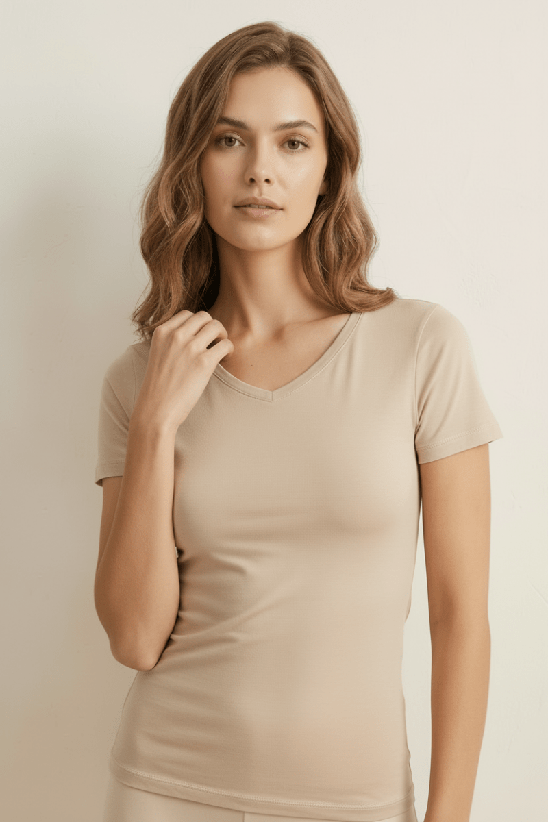 Pack 3 T-shirts MC COL V - Lilya