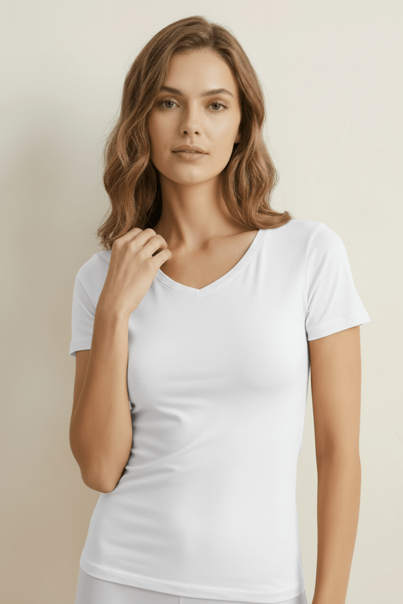 Pack 3 T-shirts MC COL V - Lilya